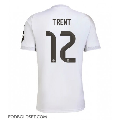 Real Madrid Alexander-Arnold #12 Hjemmebanetrøje 2025-26 Kortærmet